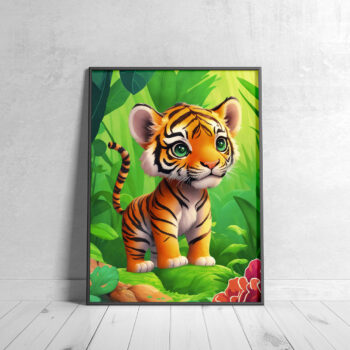 tiger poster for kids